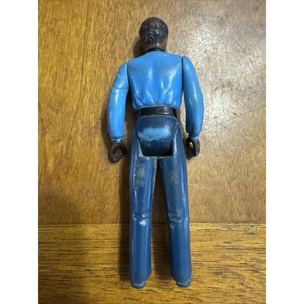 Vintage Star Wars Lando Calrissian Action Figure Cake Topper 4in 1980 Kenner #20